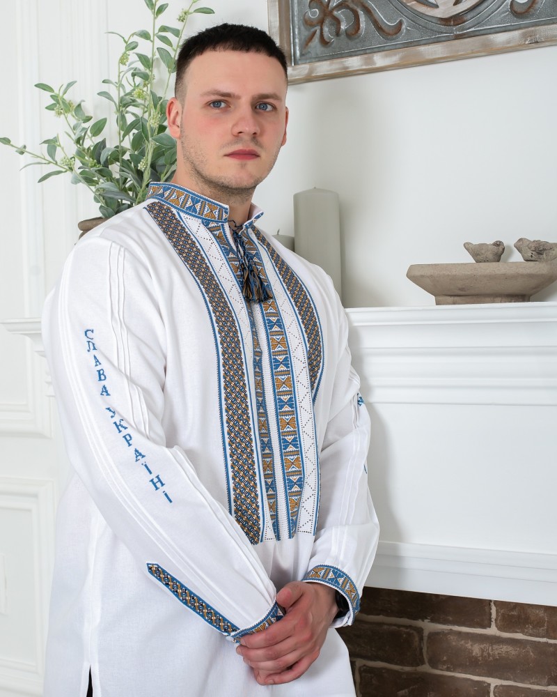 Чоловіча вишиванка “Полуботка” оновлена