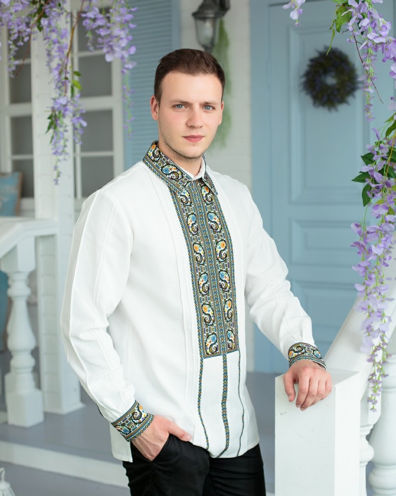 Чоловіча вишиванка “Чотири стихії”