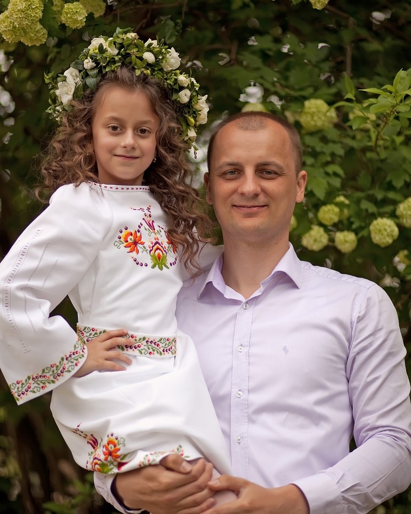 Дитяче вишите плаття “Соломія”