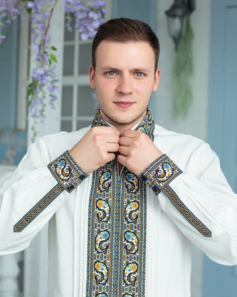 Чоловіча вишиванка “Чотири стихії”