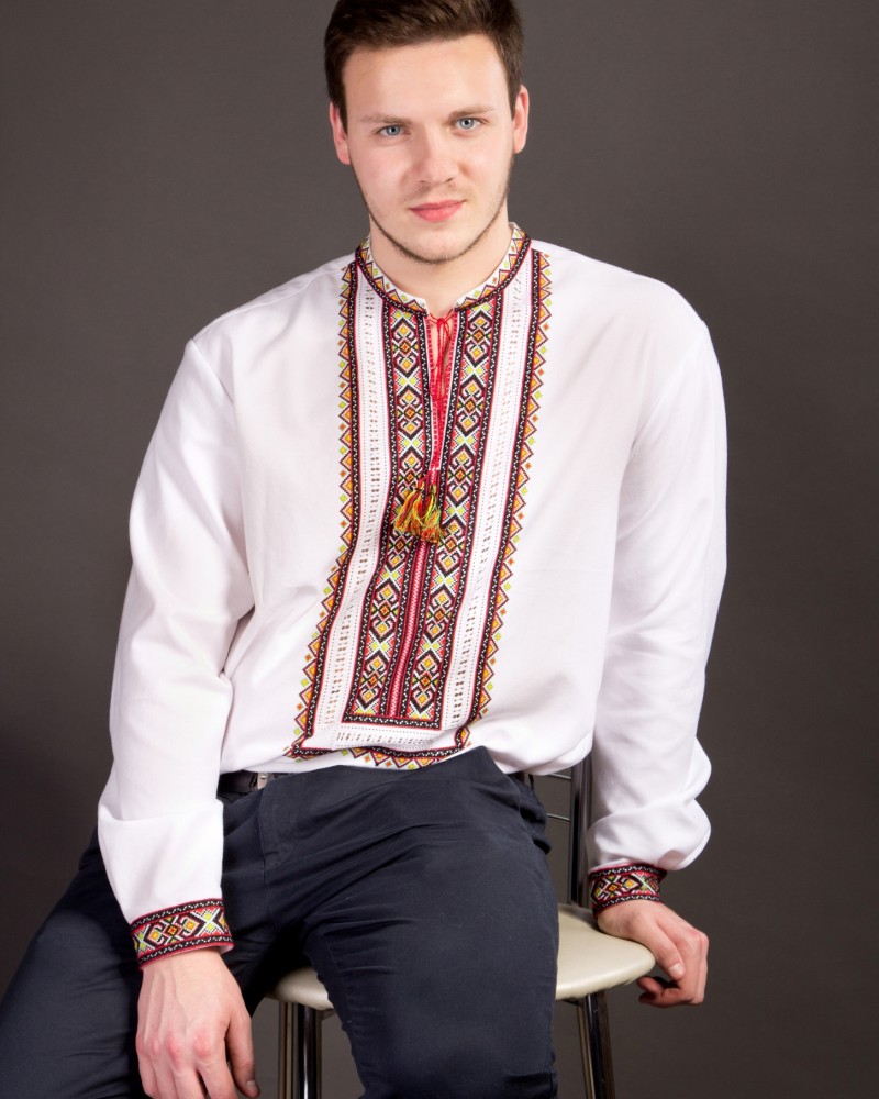 Чоловіча вишиванка «Осінь нова»