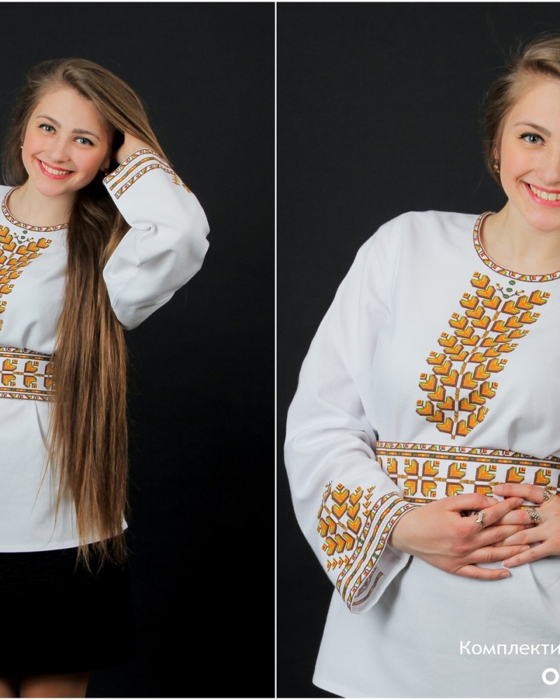 Жіноча вишиванка “Золоте колосся”